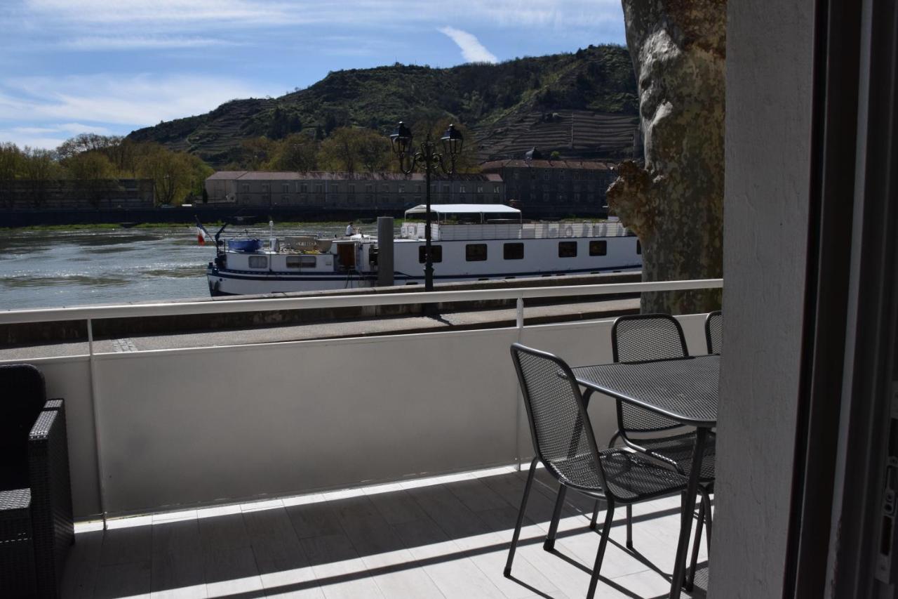 La Batie - Terrasse Avec Vue Imprenable Sur Le Rhone, 3 Chambres, 3 Salles De Bain Тен-л'Эрмитаж Экстерьер фото